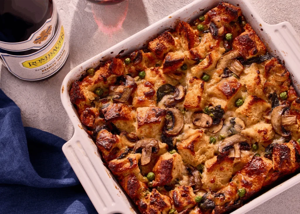 Mushroom Strata Recipe